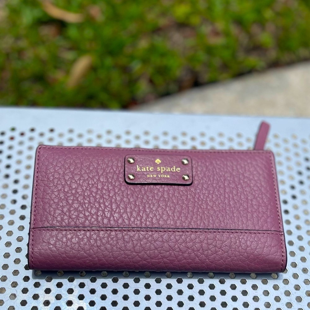 Kate Space Slim Bifold Wallet